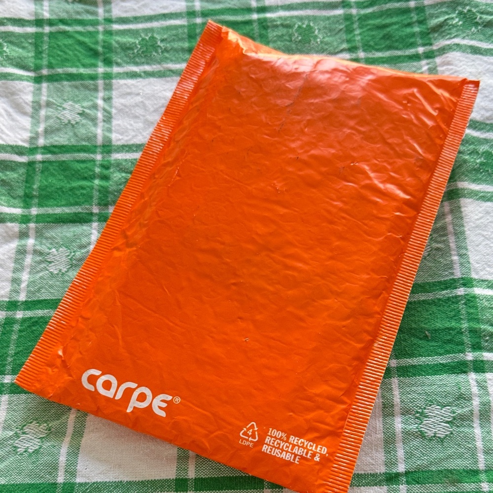Carpe deodorant never opened
